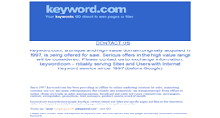 Desktop Screenshot of keyword.com